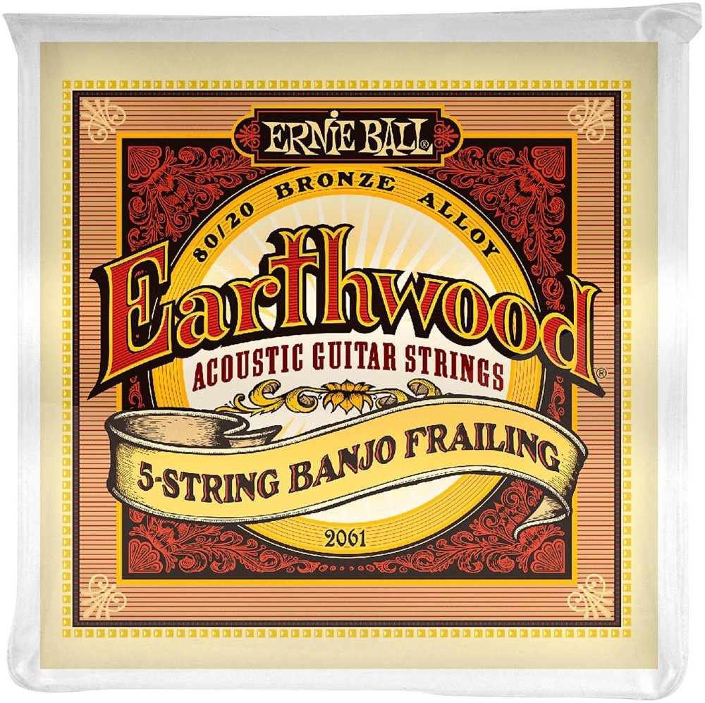ernie-ball-earthwood-banjo-5-saiter-10-24-80-20-bronze-frailing-schlaufen image 1
