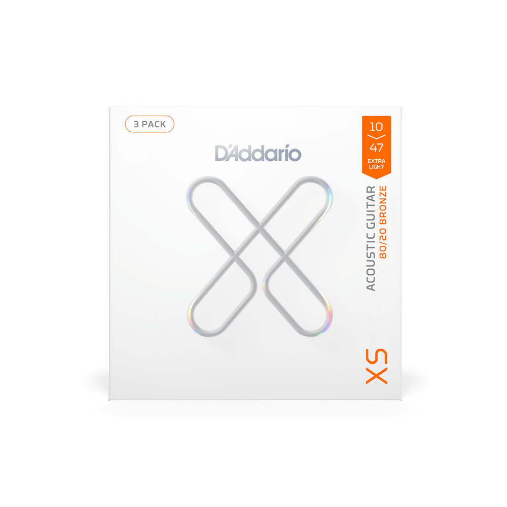 d-addario-xs-80-20-bronze-akustikgitarrensaiten-extra-light-10-47 image 4