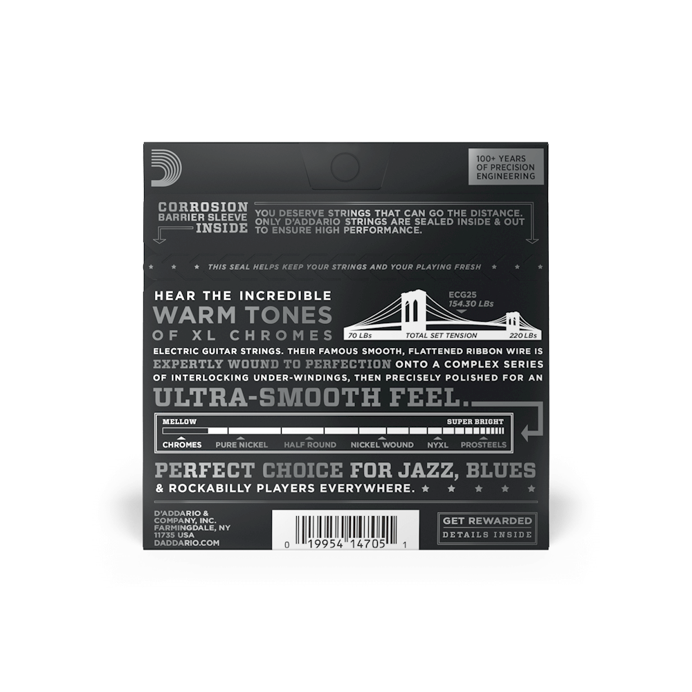 d-addario-xl-chromes-e-gitarren-saiten-light-12-52-flatwound image 3