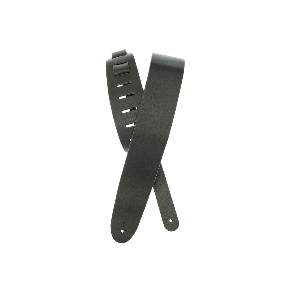 d-addario-basic-leather-guitar-strap-ledergurt-schwarz image 4