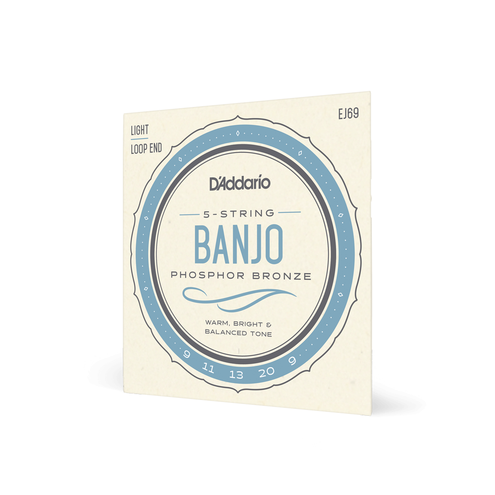 d-addario-ej69-phosphor-bronze-banjo-saiten-5-saiter-light-09-20 image 1