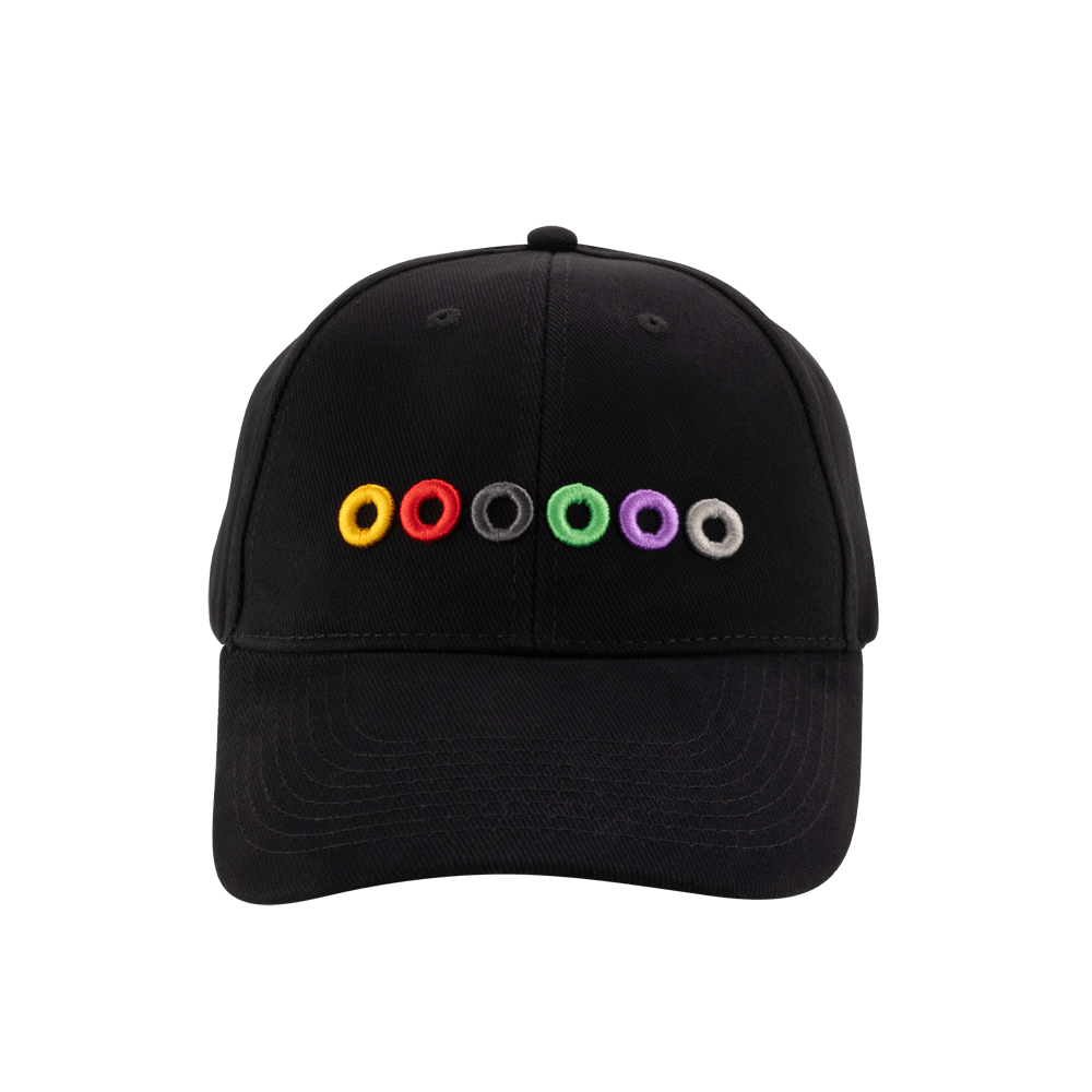 d-addario-ball-end-hat-six-panel-cap-mit-buntstickerei image 2
