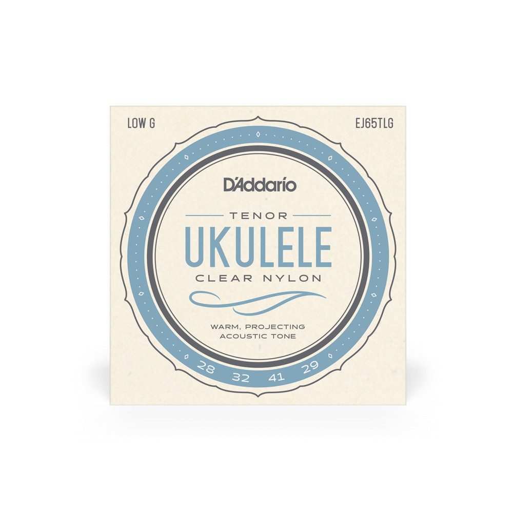 d-addario-ej65tlg-pro-art-custom-nylon-tenor-ukulele-saiten-low-g image 2