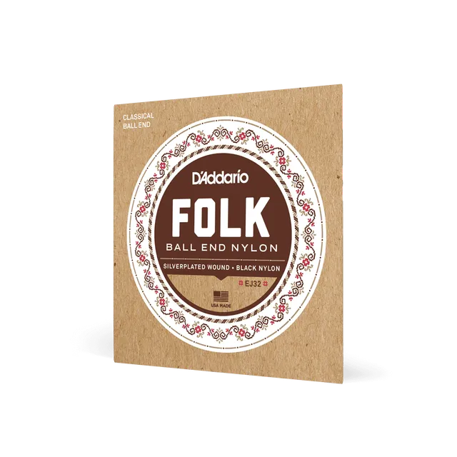 d-addario-folk-nylon-klassik-gitarrensaiten-normal-tension-mit-ball-end image 1