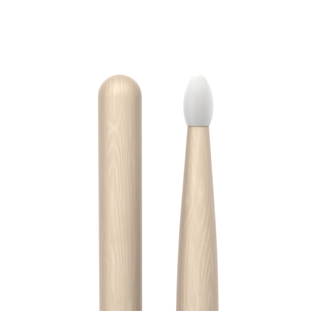 promark-classic-forward-5a-raw-hickory-drumsticks-nylon-tip image 4