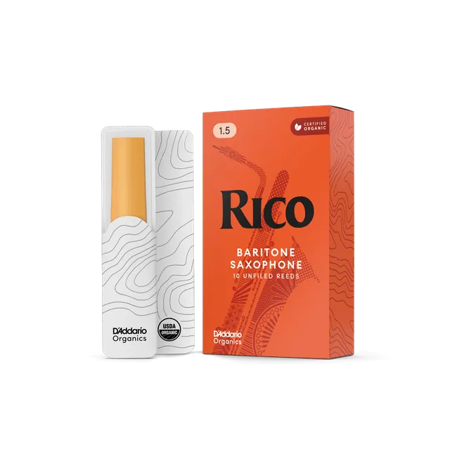 rico-by-d-addario-organic-bariton-saxophon-bl-tter image 1