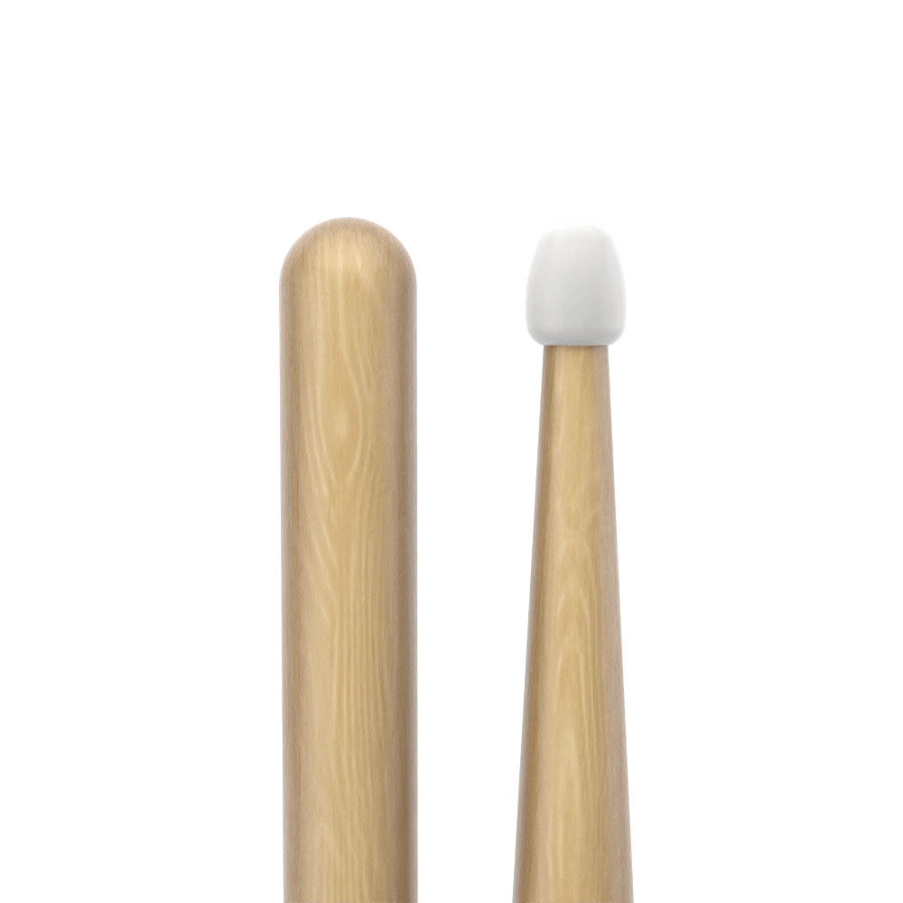promark-rebound-2b-hickory-drumsticks-mit-oval-nylon-tip image 4