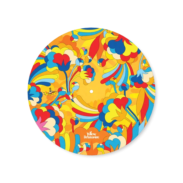 d-addario-beatles-yellow-submarine-plattenteller-matte-aus-filz image 1