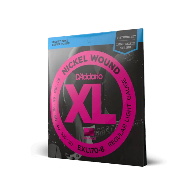 d-addario-xl-nickel-exl-45-100-8-saiter-bass-saiten-long-scale image 1