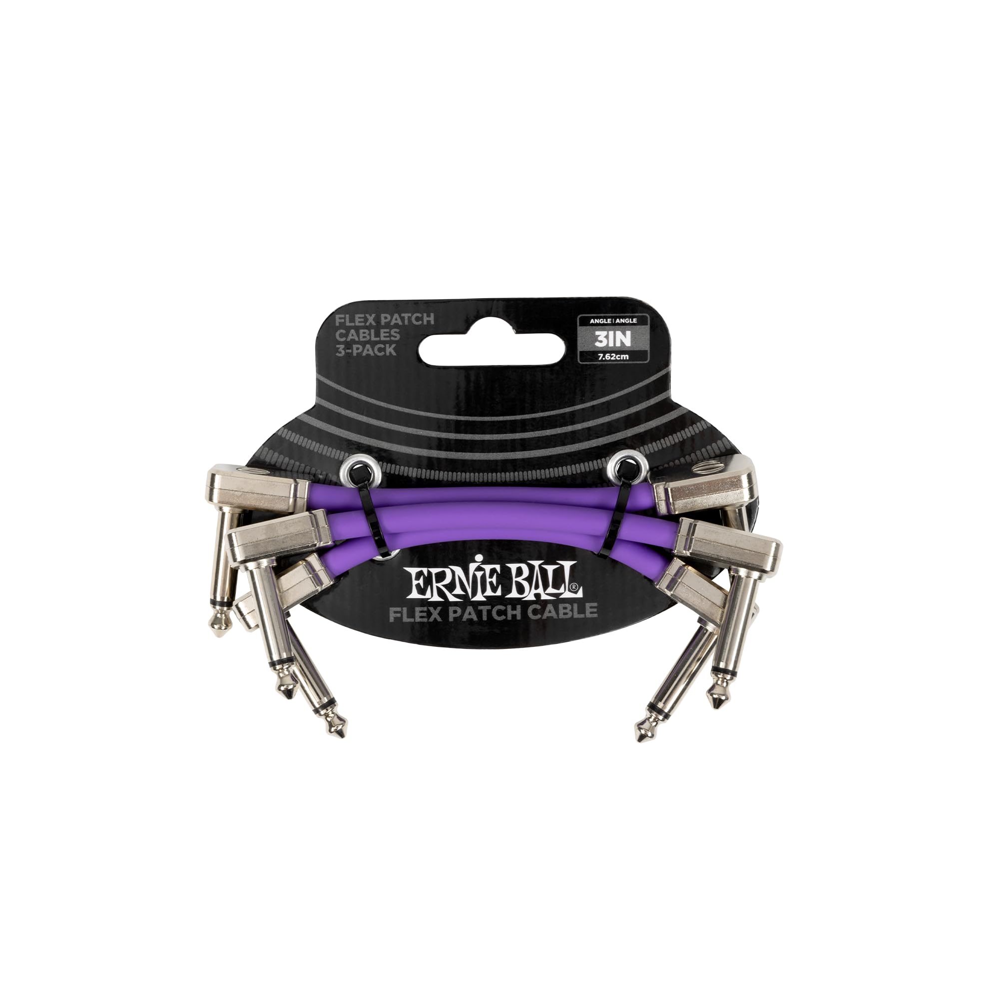 ernie-ball-flex-patchkabel-3in-lila-3er-pack image 1