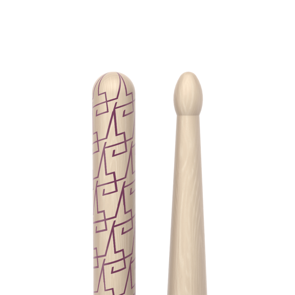 promark-eloy-casagrande-signature-drumsticks-hickory-wood-tip image 2