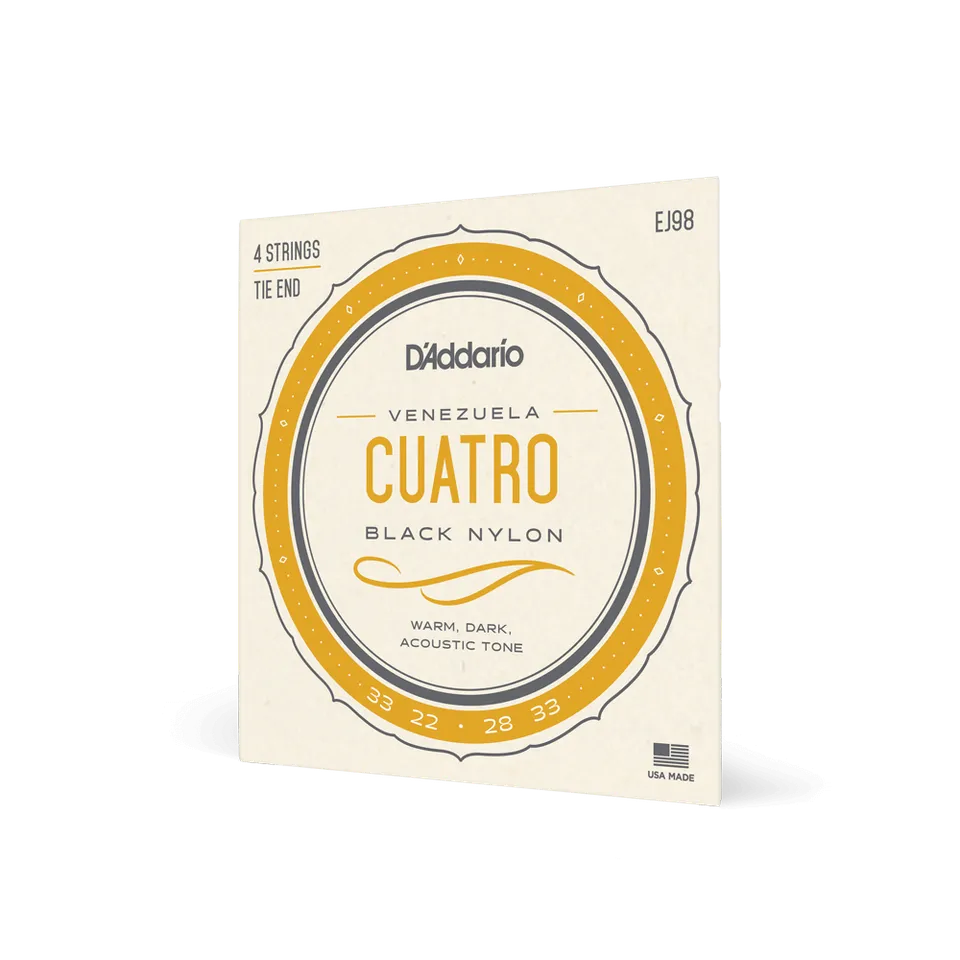 d-addario-ej98-cuatro-saiten-venezuela-4-saitig-black-nylon image 1