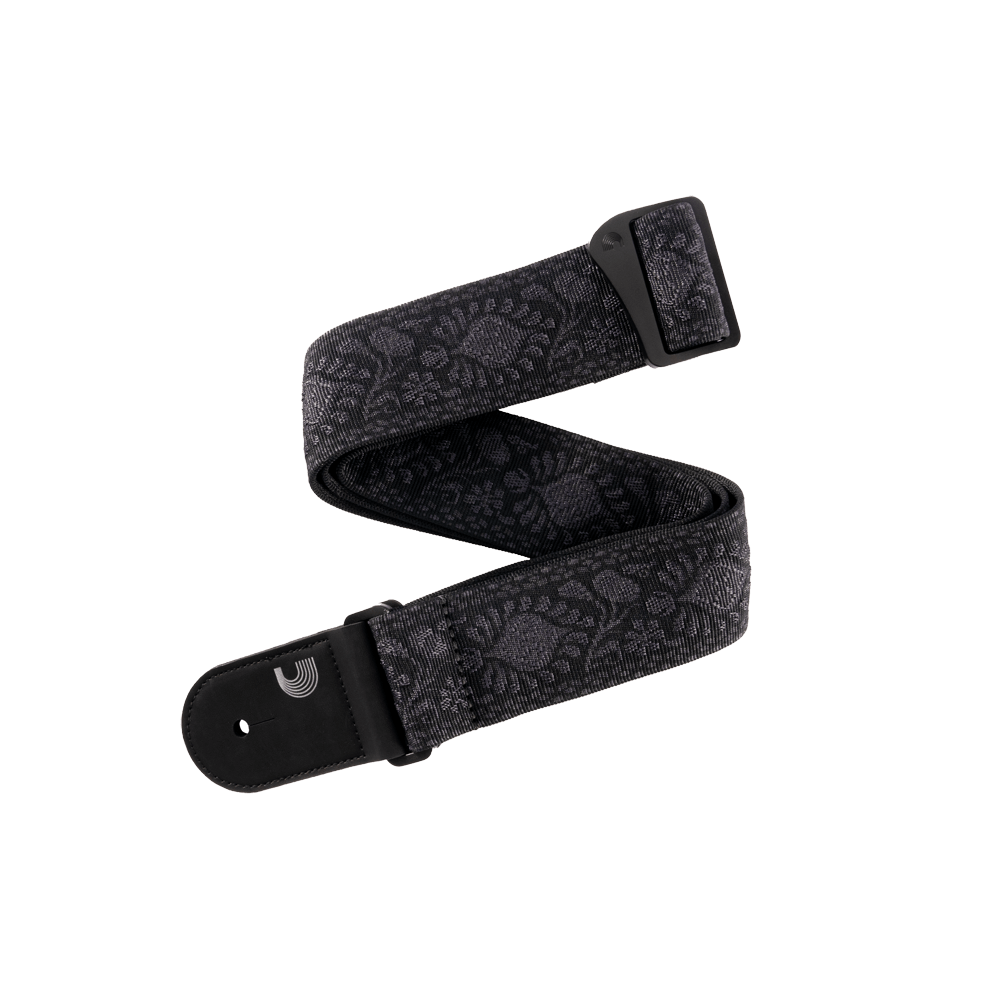 d-addario-woven-gitarrengurt-monterey-black image 1