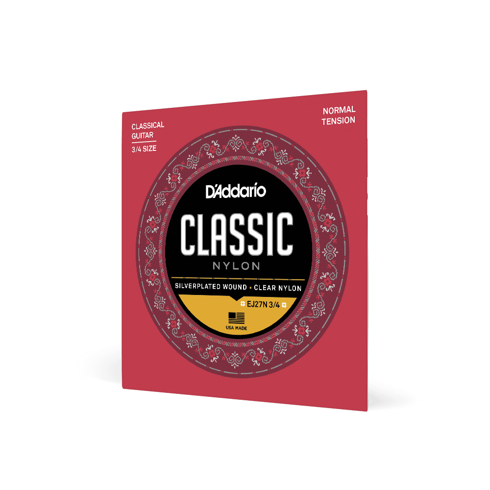 d-addario-classic-nylon-student-klassikgitarren-saiten-normale-spannung-3-4-gr-e image 1