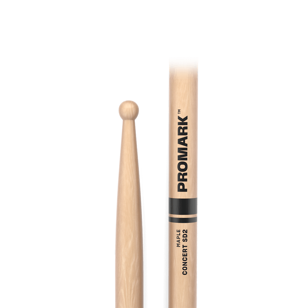 d-addario-promark-concert-sd2-maple-drumsticks-wood-tip image 2