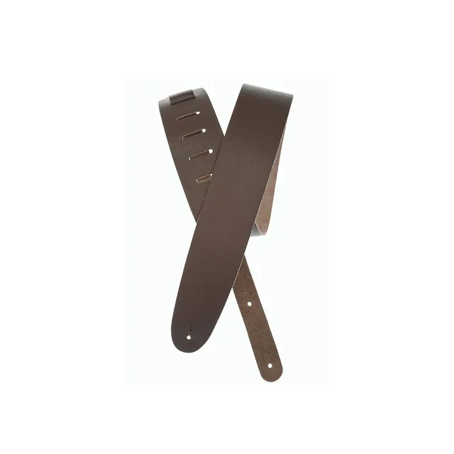 d-addario-basic-leather-guitar-strap-ledergurt-schwarz image 1