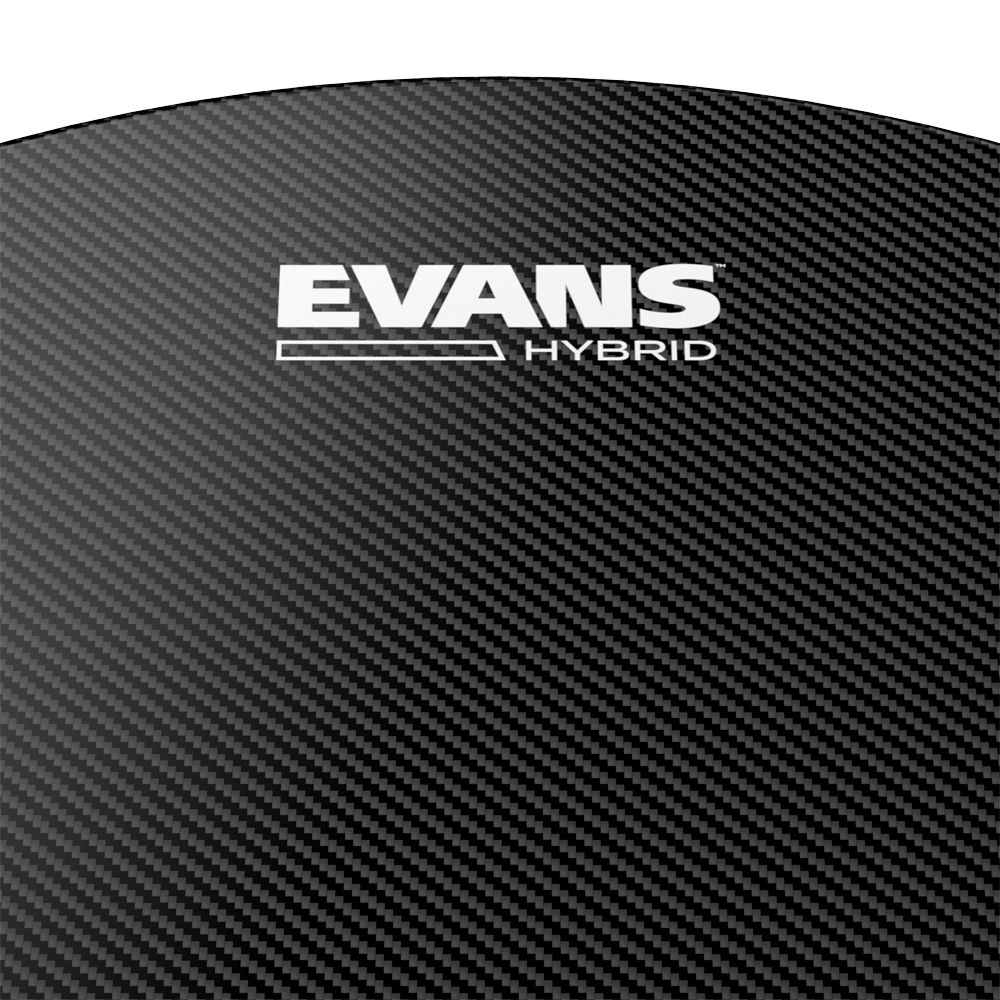 evans-by-d-addario-hybrid-black-marching-snare-schlagfell image 3