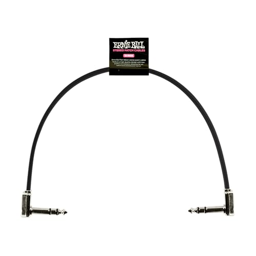 ernie-ball-flaches-stereo-patchkabel-60-96-cm-schwarz image 7