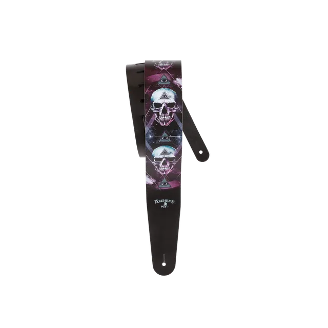 d-addario-alchemy-leather-guitar-strap-the-void-2-5-ledergurt image 1