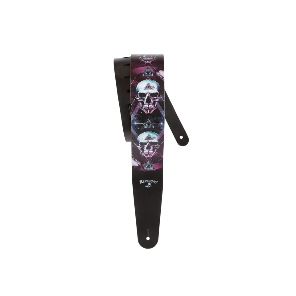 d-addario-alchemy-leather-guitar-strap-the-void-2-5-ledergurt image 1