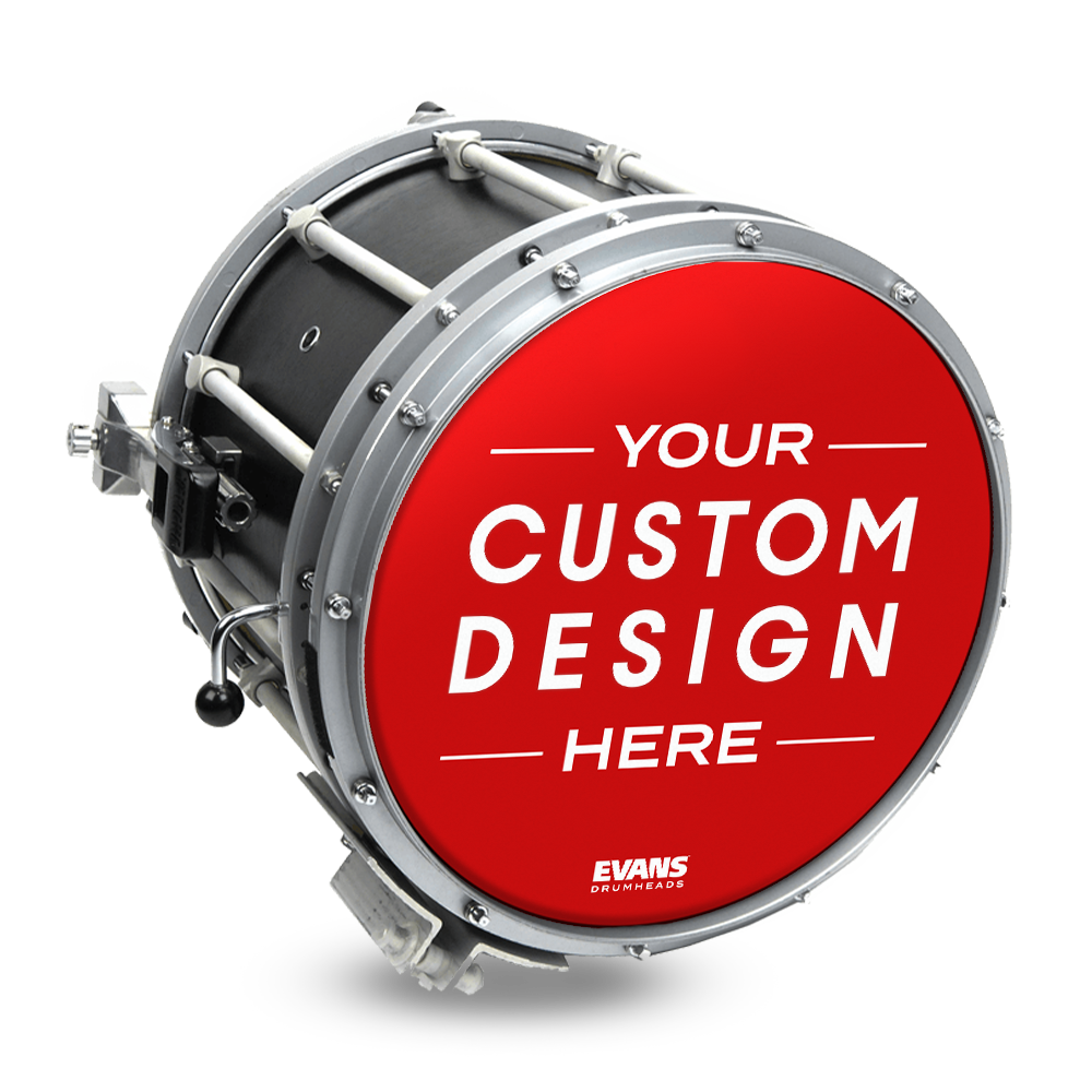 d-addario-custom-marching-bass-drumhead-custom-bass-drumfell-f-r-marching-band image 1