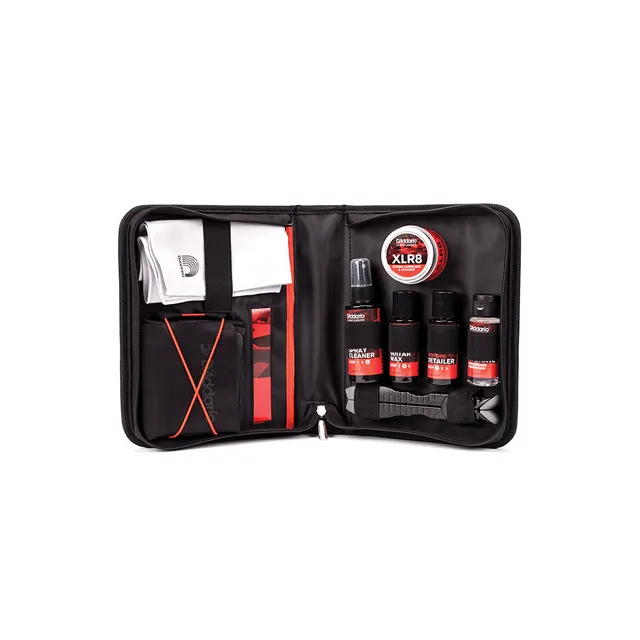 d-addario-instrument-care-kit-pflege-set-f-r-gitarre-und-bass-mit-koffer image 1
