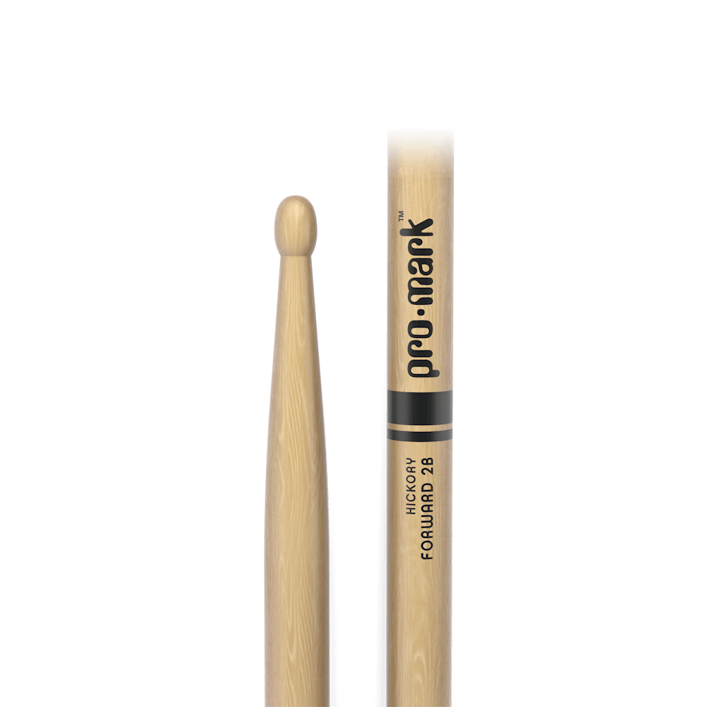 d-addario-promark-classic-forward-2b-hickory-drumsticks-oval-wood-tip image 3