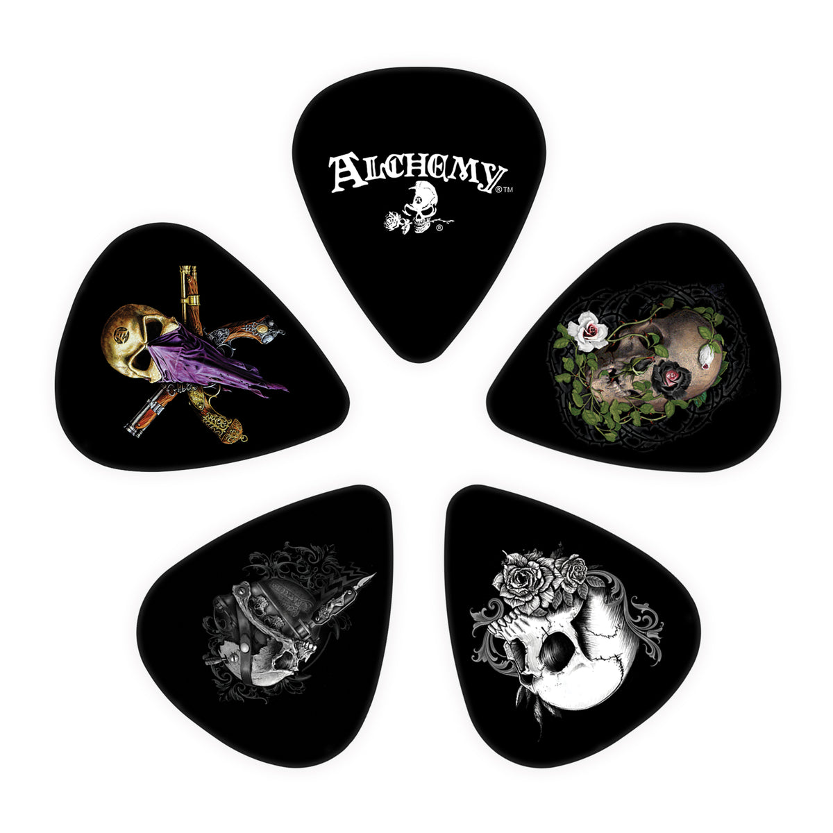 d-addario-alchemy-skulls-signature-gitarren-plektren-0-70-mm image 3