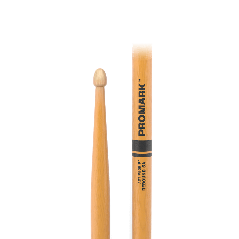 d-addario-promark-rebound-5a-activegrip-clear-hickory-drumstick-mit-acorn-wood-t image 2
