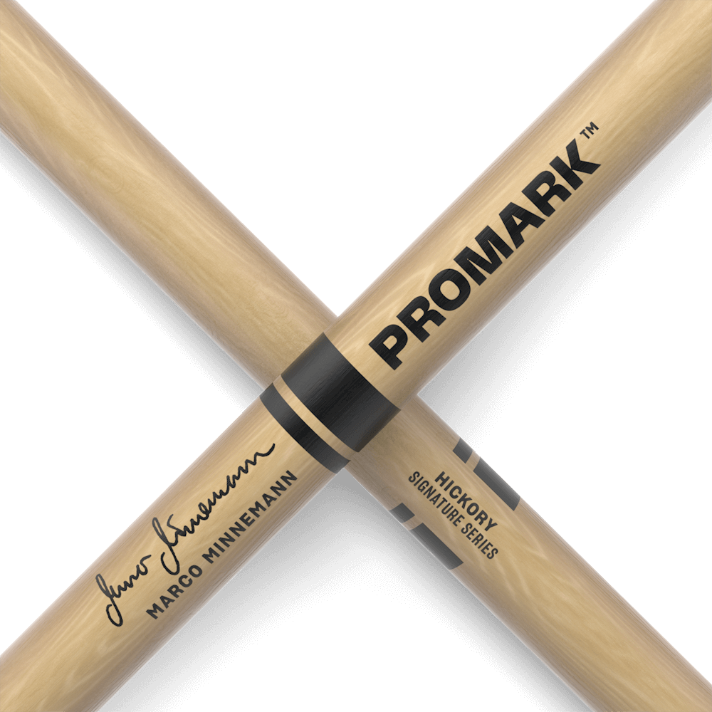 promark-marco-minnemann-721-hickory-drumsticks-wood-tip image 5