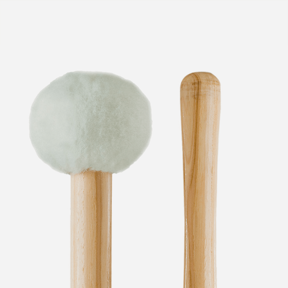 d-addario-performer-series-concert-bass-drum-mallets-filz-schl-gel-mit-hickory-g image 4