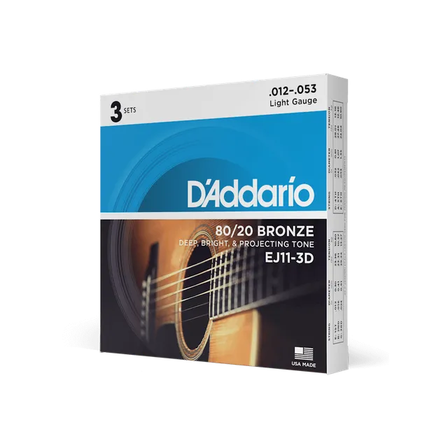 d-addario-80-20-bronze-akustik-gitarrensaiten-12-53-light-ej11 image 1