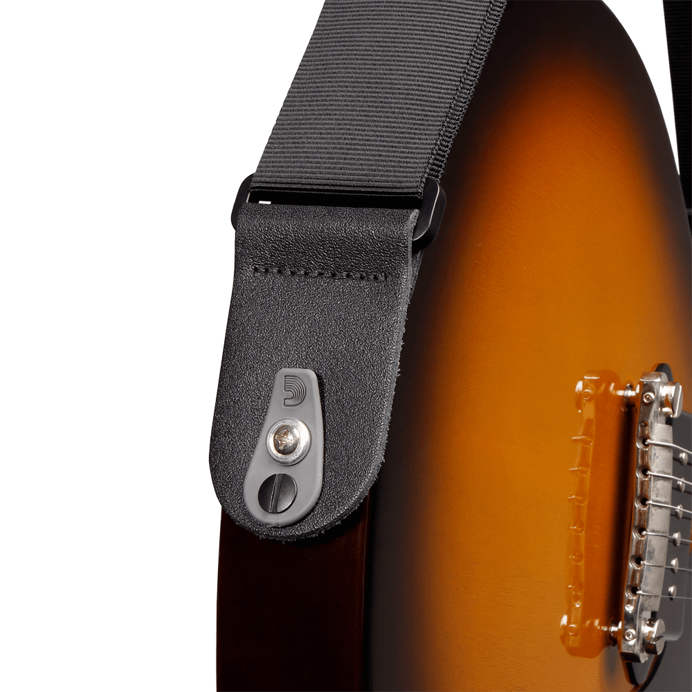 d-addario-pad-lock-gitarrengurt-schwarz image 4