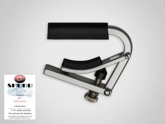 shubb-lite-l9-ukulele-kapodaster-aus-aluminium image 1