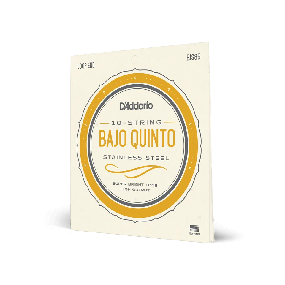 d-addario-bajo-quinto-saiten-10-saitig-edelstahl-stainless-steel image 1