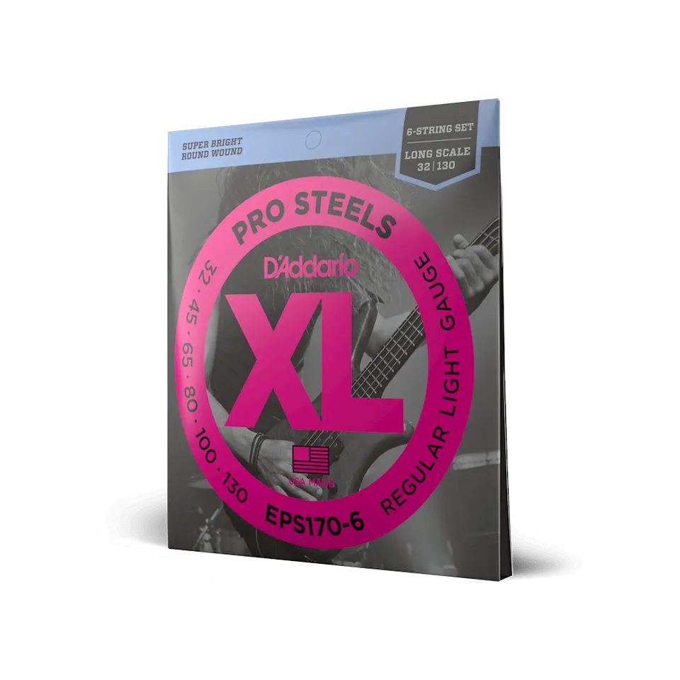 d-addario-xl-prosteels-bass-saiten-32-130-regular-light-6-string-long-scale image 1