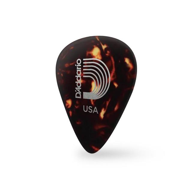 d-addario-classic-celluloid-plektren-shell-light-10er-pack image 1