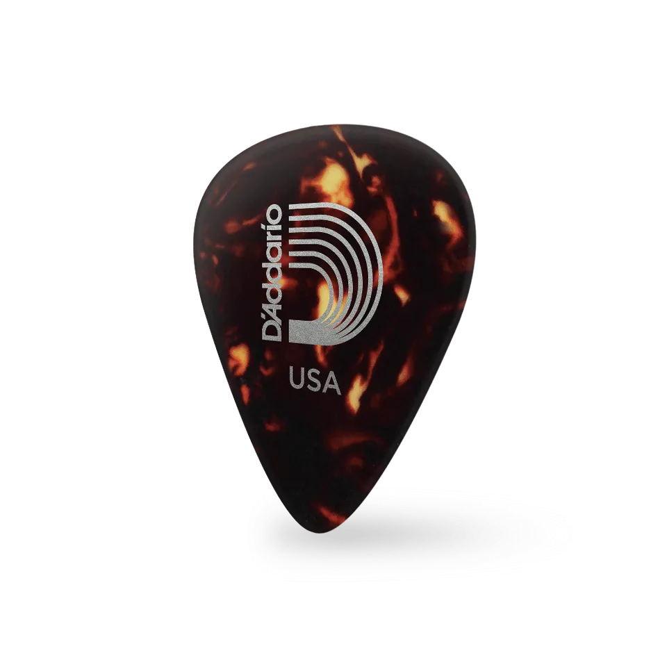 d-addario-classic-celluloid-plektren-shell-light-10er-pack image 1