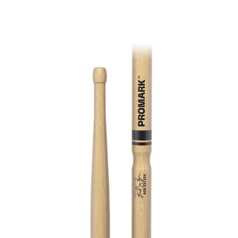 promark-bob-gatzen-signature-drumsticks-hickory-wood-tip image 2