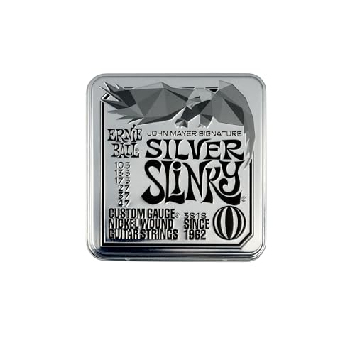 ernie-ball-john-mayer-silver-slinky-e-gitarrensaiten-10-5-47-nickel-wound image 8