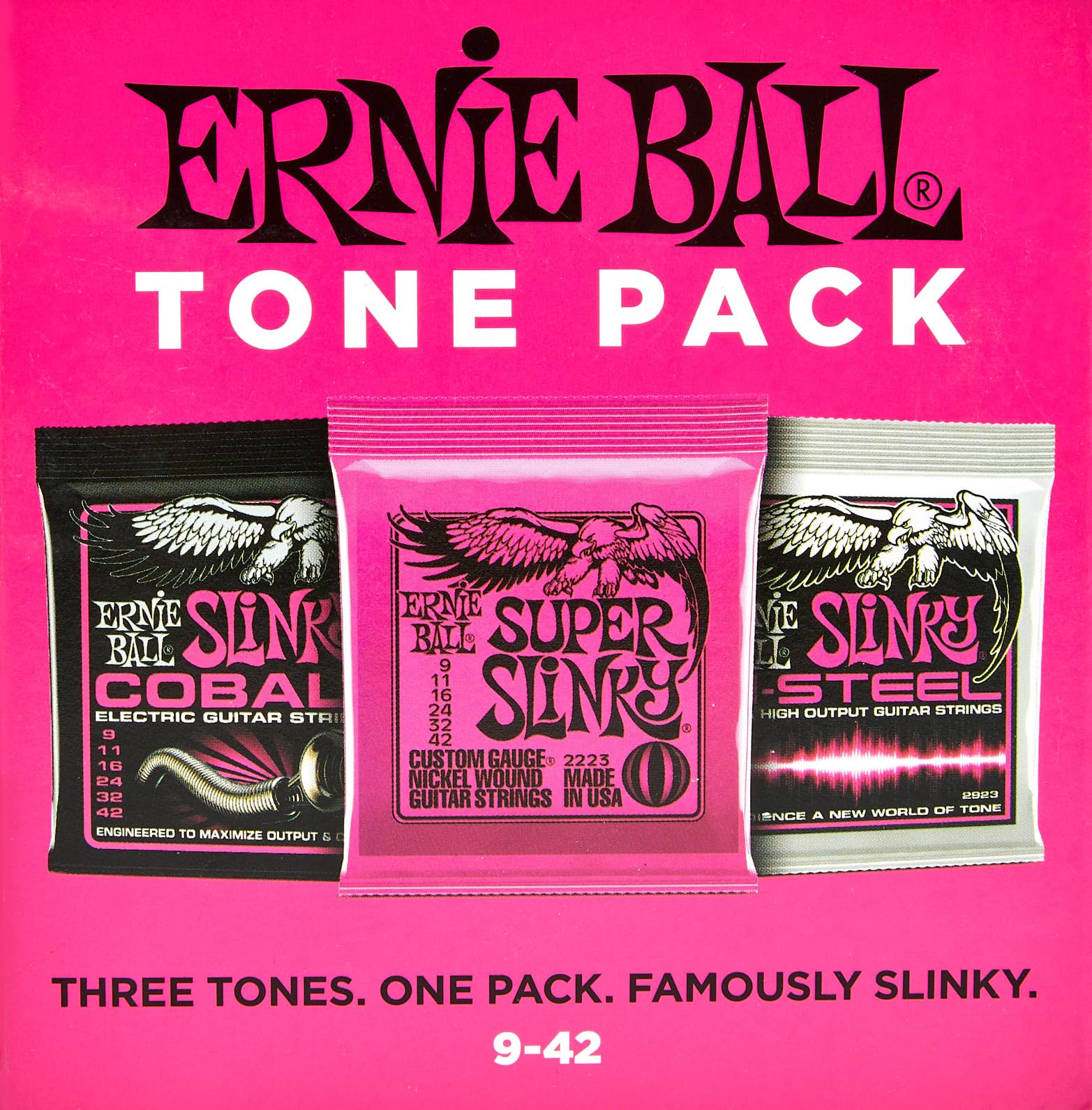 ernie-ball-super-slinky-e-gitarrensaiten-9-42-ton-paket-3er-set image 1