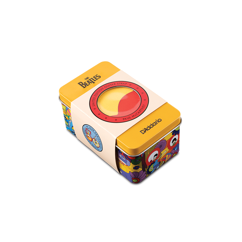 d-addario-yellow-submarine-50th-anniversary-gitarren-gurt-paul-inkl-sammel-dose image 5