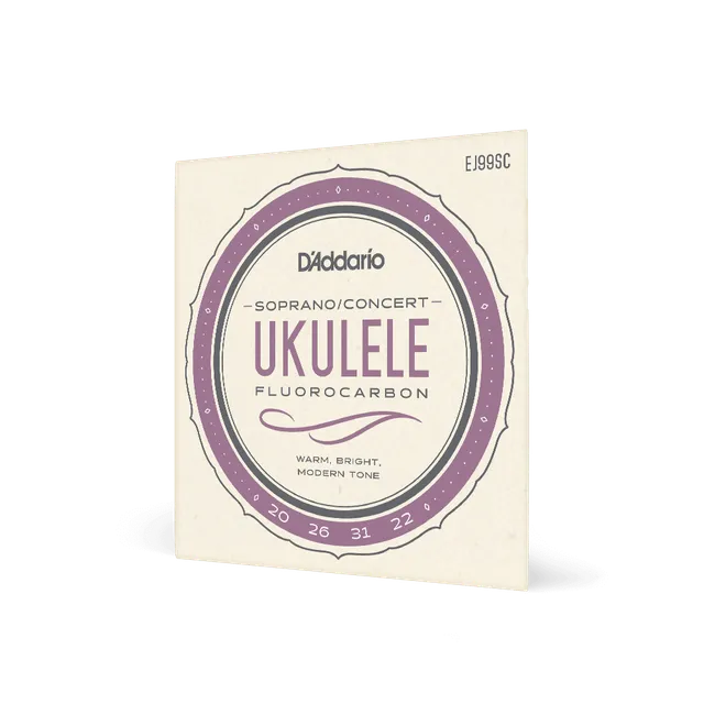 d-addario-ej99sc-pro-art-carbon-sopran-konzert-ukulelen-saiten-gcea image 1