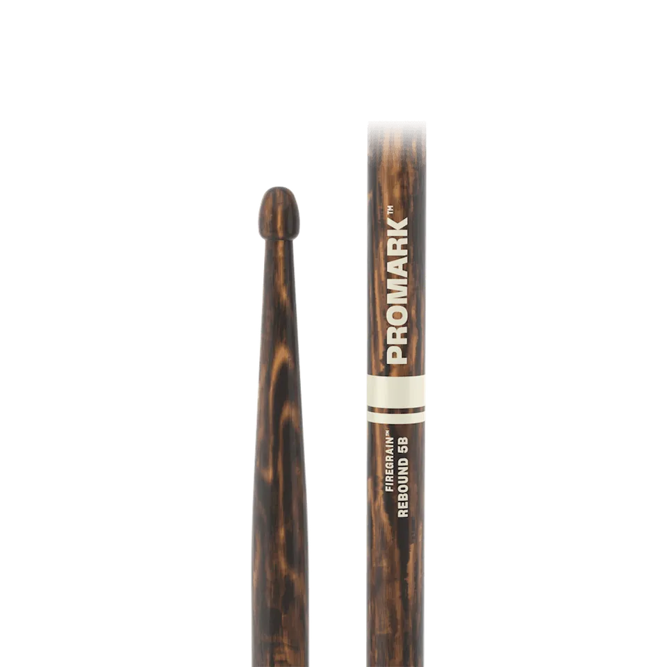 d-addario-promark-rebound-5b-firegrain-hickory-drumsticks-acorn-wood-tip image 1