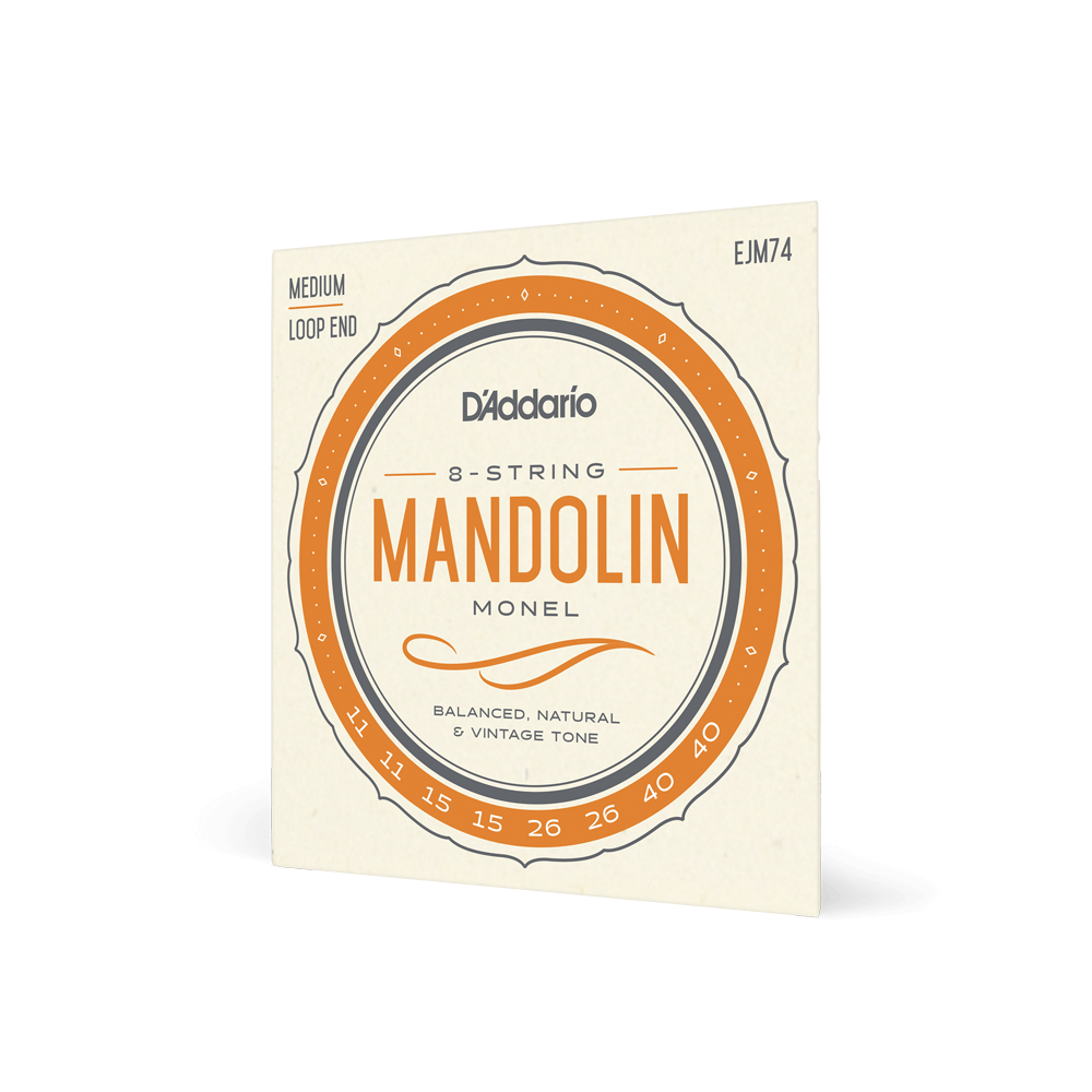 d-addario-monel-mandolinen-saiten-11-40-medium-loop-end image 1