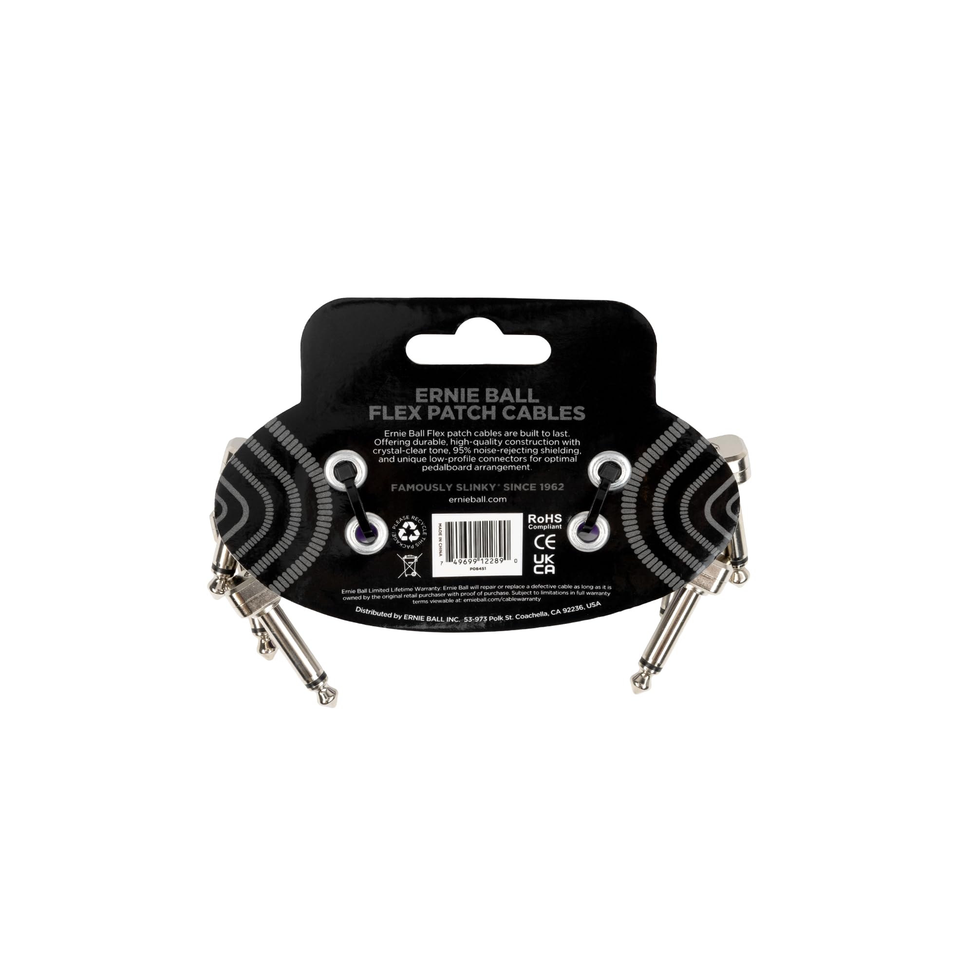 ernie-ball-flex-patchkabel-3in-lila-3er-pack image 2