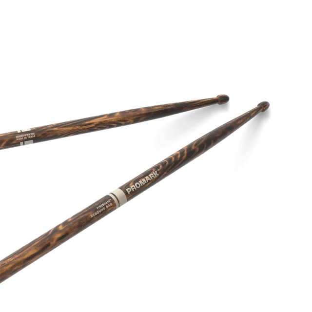 d-addario-promark-rebound-5ab-firegrain-hickory-drumsticks-mit-acorn-wood-tip image 1