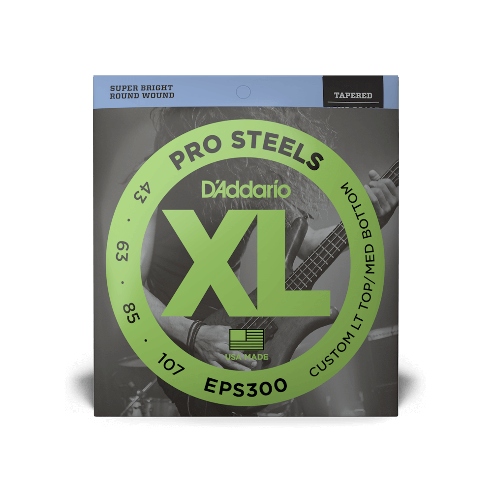 d-addario-xl-prosteels-43-107-custom-light-top-medium-bottom-tapered-long-scale- image 2