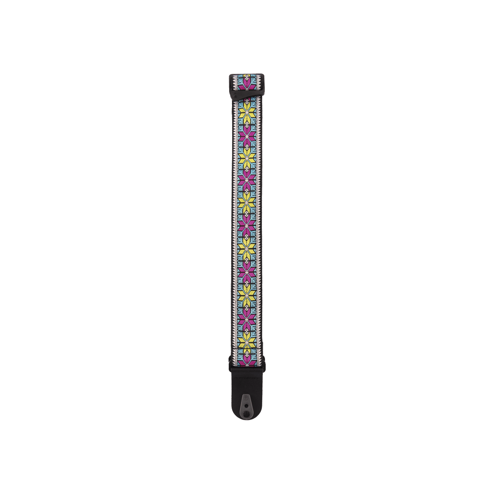 d-addario-pad-lock-web-gitarrengurt-parallel-flowers image 4