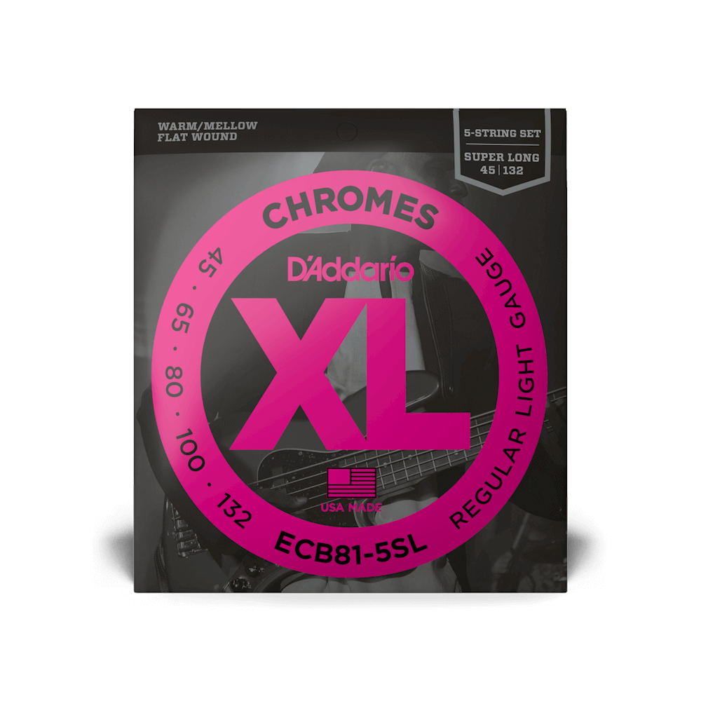 d-addario-xl-chromes-ecb81-5sl-bass-saiten-45-132-5-saiter-super-long-scale-flat image 2